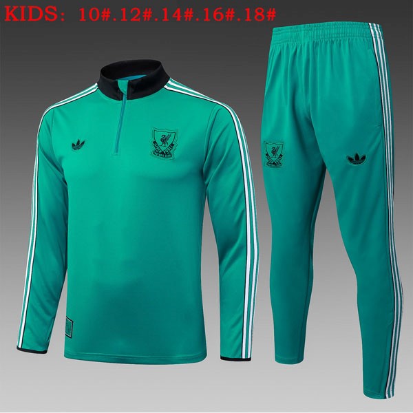 Ninos Sudadera De Training Liverpool 2026/27 Verde